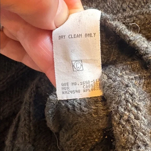 Vintage Woolrich Shawl Collar Wooden Button Pullover Sweater Men's Size Medium - Picture 8 of 13